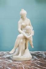 Figurengruppe: Venus mit Amor