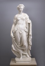 Standfigur: Statue einer Flora