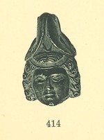 Frauenkopf als Henkelattasche